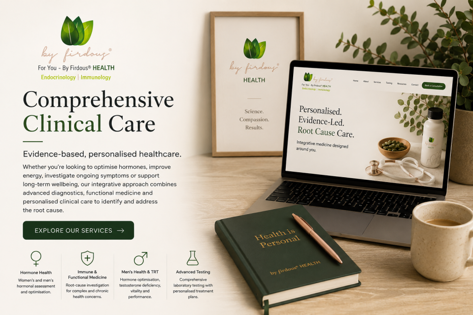 By Firdous® HEALTH is talking about Comprehensive Clinical Care.