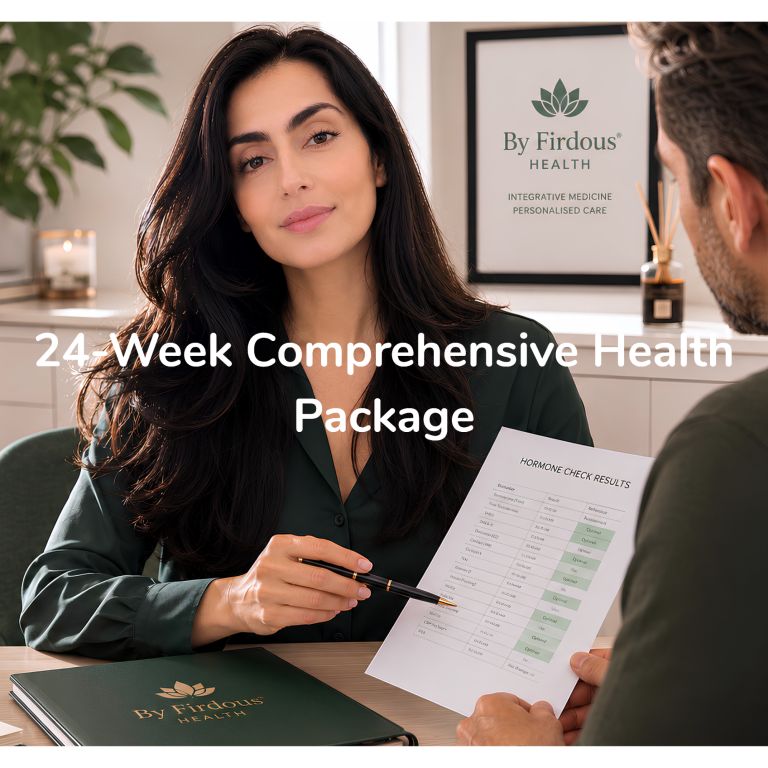 24 week health package - By Firdous® HEALTH Clinic By Firdous® HEALTH Clinic - Free Discovery Consultation Call