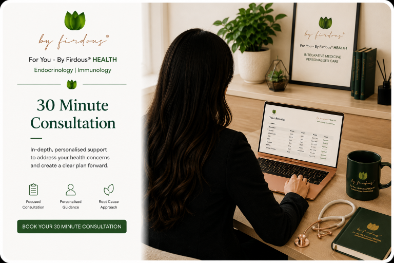 By Firdous® HEALTH Clinic - Free Discovery Consultation Call By Firdous® HEALTH Clinic - Free Discovery Consultation Call